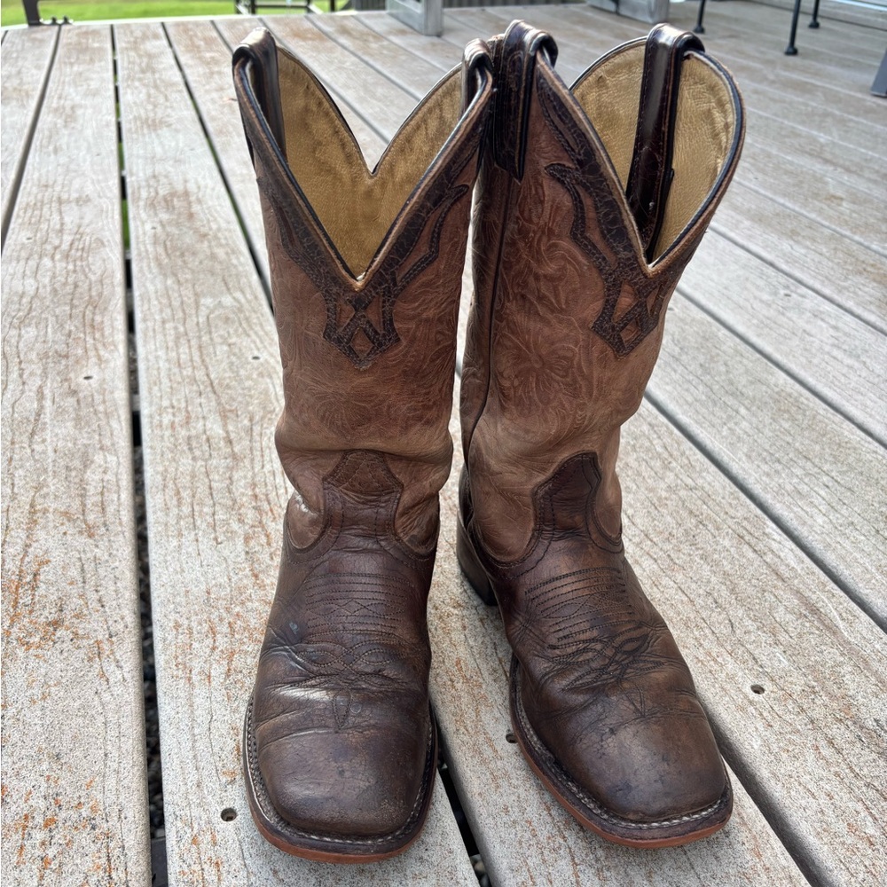 Women’s Boulet Leather Western Cowboy Boots